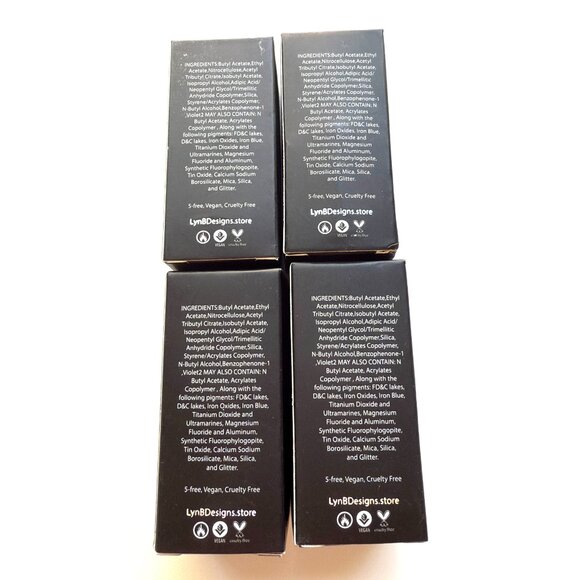 3629 NAIL POLISH LYNB DESIGNS MADE IN US MANICURE - Picture 4 of 4